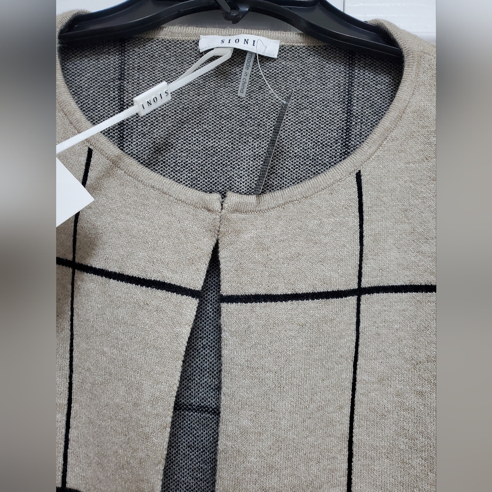Sioni Cardigan/ Heather Taupe - Picture 2 of 9